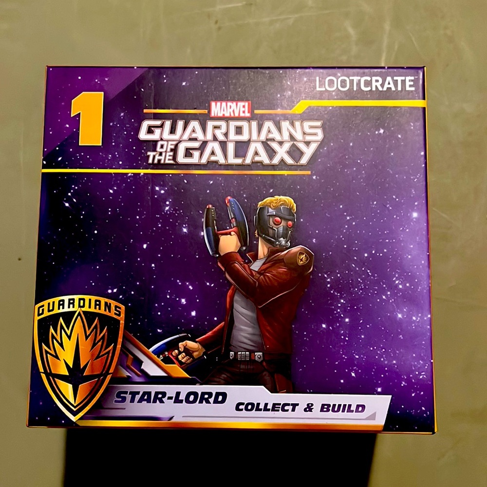 Marvel Guardians of the Galaxy Collectible Star-Lord “Collect & Build” LootCrate